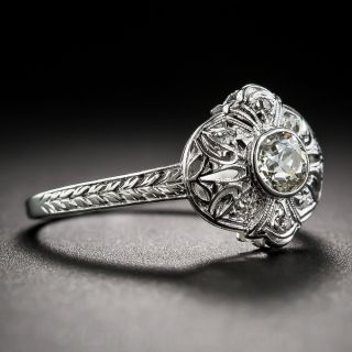 .25 Carat Vintage Diamond and Platinum Ring