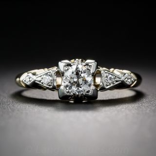 .27 Carat Diamond Vintage Engagement Ring