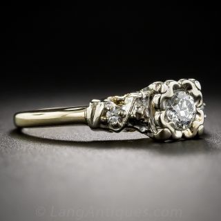 .27 Carat Diamond Vintage Engagement Ring
