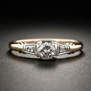 .27 Carat Estate Diamond Engagement Ring