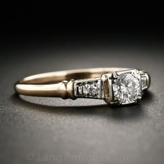 .27 Carat Estate Diamond Engagement Ring