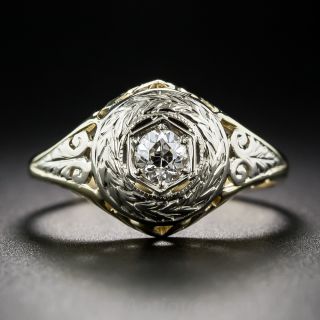 .28 Carat Diamond Vintage Engagement Ring