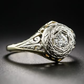 .28 Carat Diamond Vintage Engagement Ring