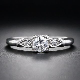 .28 Carat Platinum Diamond Engagement Ring