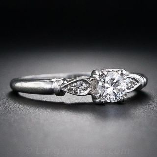 .28 Carat Platinum Diamond Engagement Ring