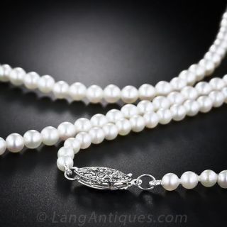28" Petite Freshwater Pearl Necklace