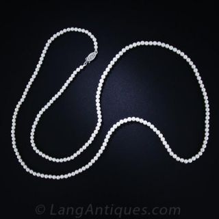 28" Petite Freshwater Pearl Necklace