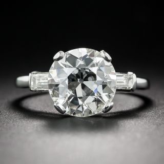 3.01 Carat Diamond Engagement Ring - GIA J/VS2
