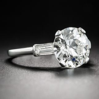 3.01 Carat Diamond Engagement Ring - GIA J/VS2