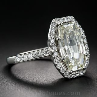3.28 Carat Fancy Cut Diamond Ring