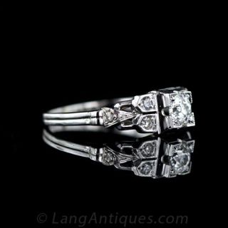 .30 Carat Art Deco Diamond Engagement Ring