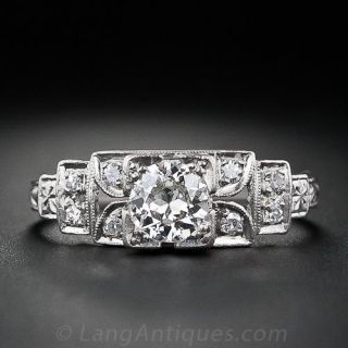 .30 Carat Art Deco Diamond Ring