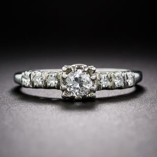 .30 Carat Diamond Mid-Century Engagement Ring