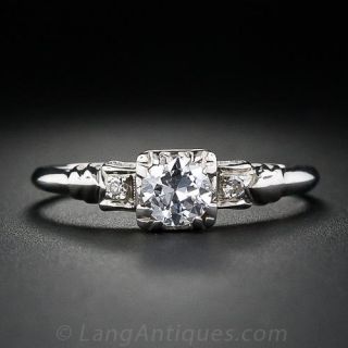 .30 Carat Estate Diamond Engagement Ring