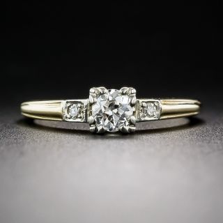 .30 Carat Mid-Century Diamond Engagement Ring