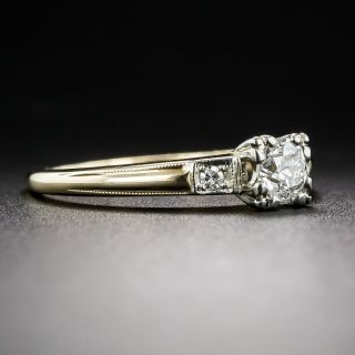 .30 Carat Mid-Century Diamond Engagement Ring
