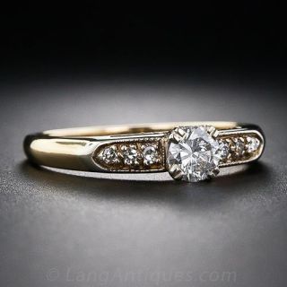 .30 Carat Mid-Century Diamond Ring