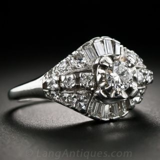 .30 Carat Mid-Century Engagement Ring