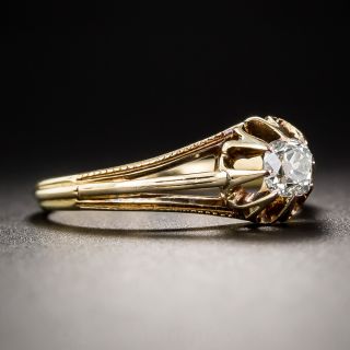 .30 Carat Victorian Diamond Solitaire Ring