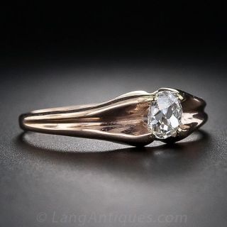 .30 Carat Victorian Diamond Solitare Ring