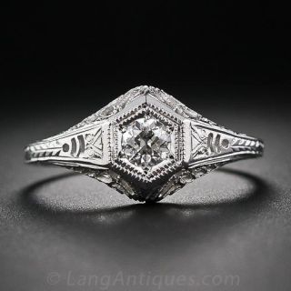 .30 Carat Vintage Diamond Engagement Ring