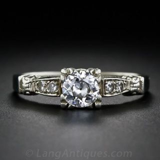 .30 Carat Vintage Diamond Engagement Ring