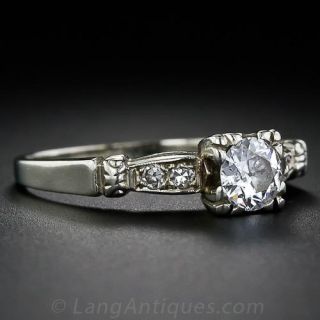 .30 Carat Vintage Diamond Engagement Ring