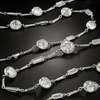 29.70 Carat Diamonds-by-the-Yard Necklace - 2