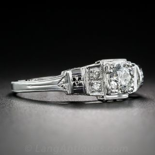 .32 Carat Diamond Late Art Deco Engagement Ring