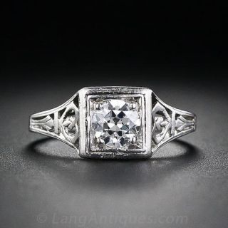 .33 Carat Vintage Diamond Ring