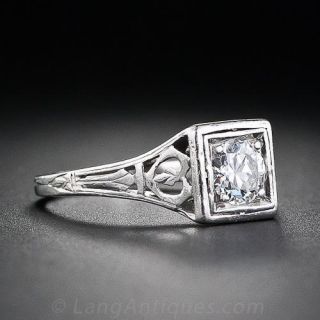 .33 Carat Vintage Diamond Ring