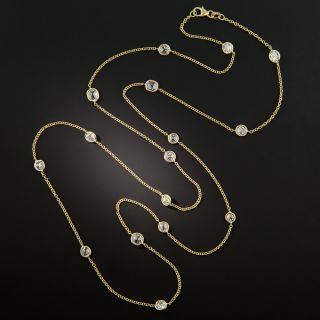 33-Inch Diamonds-by-the-Yard Necklace