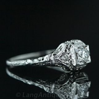 .35 Carat Art Deco Diamond Ring