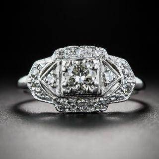 .35 Carat Diamond Mid-Century Engagement Ring