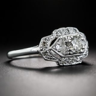 .35 Carat Diamond Mid-Century Engagement Ring