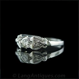 .35 Carat Diamond Solitaire, Circa 1920's