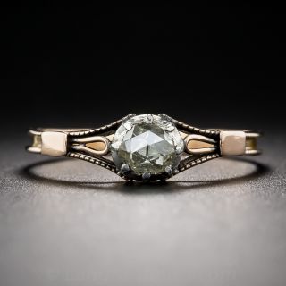 .35 Carat Rose-Cut Antique Dutch Diamond Ring - 2