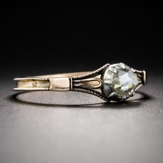 .35 Carat Rose-Cut Antique Dutch Diamond Ring