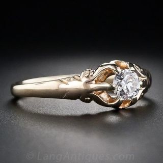 .35 Carat Victorian Diamond Solitaire