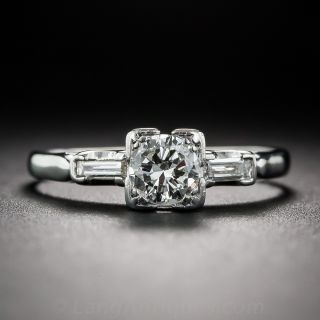 .35 Carat Vintage Diamond Engagement Ring