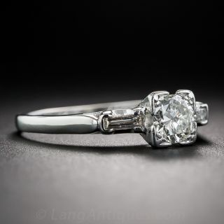 .35 Carat Vintage Diamond Engagement Ring
