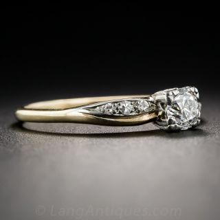 .35 Carat Vintage Diamond Engagement Ring