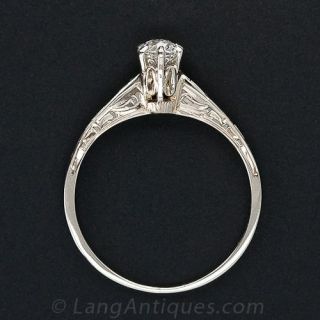 .36 Carat Vintage Diamond Solitaire