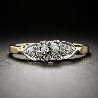 .38 Carat Diamond Vintage Engagement Ring