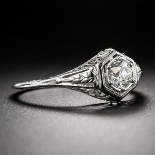 .39 Carat Art Deco Diamond Engagement Ring c.1927