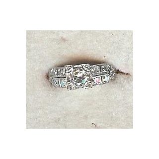 .39 Carat Diamond Art Deco Engagement Ring