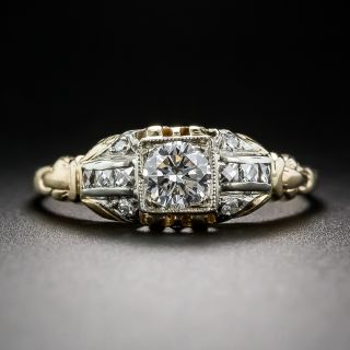 .39 Carat Vintage Diamond Engagement Ring 