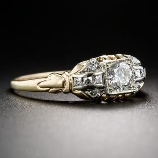 .39 Carat Vintage Diamond Engagement Ring 