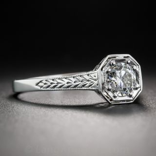 .39 Carat Vintage Diamond Solitaire Engagement Ring