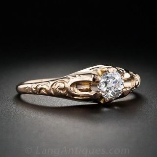 .40 Carat Antique  Diamond Ring
